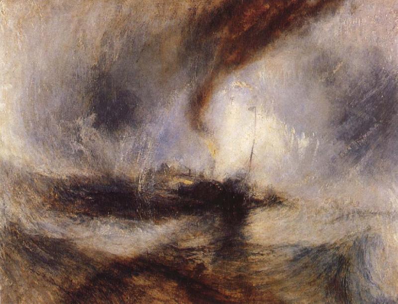 J.M.W. Turner Angbat in snostorm